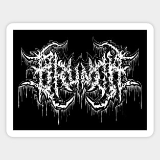 Brunch - Death Metal Logo Sticker